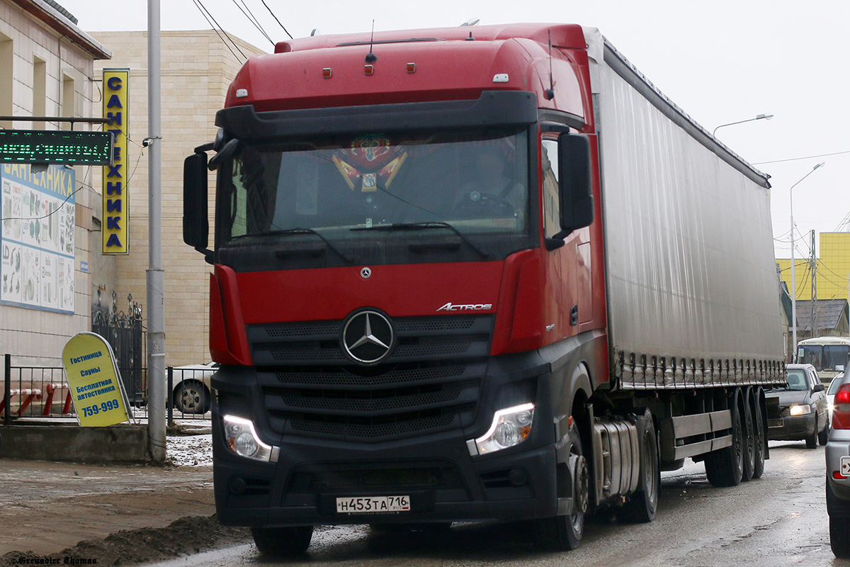 Татарстан, № Н 453 ТА 716 — Mercedes-Benz Actros '18 1845 [Z9M]