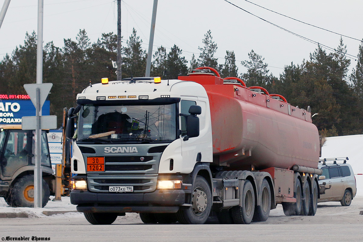 Саха (Якутия), № О 073 КЕ 196 — Scania ('2009-2011, общая модель)