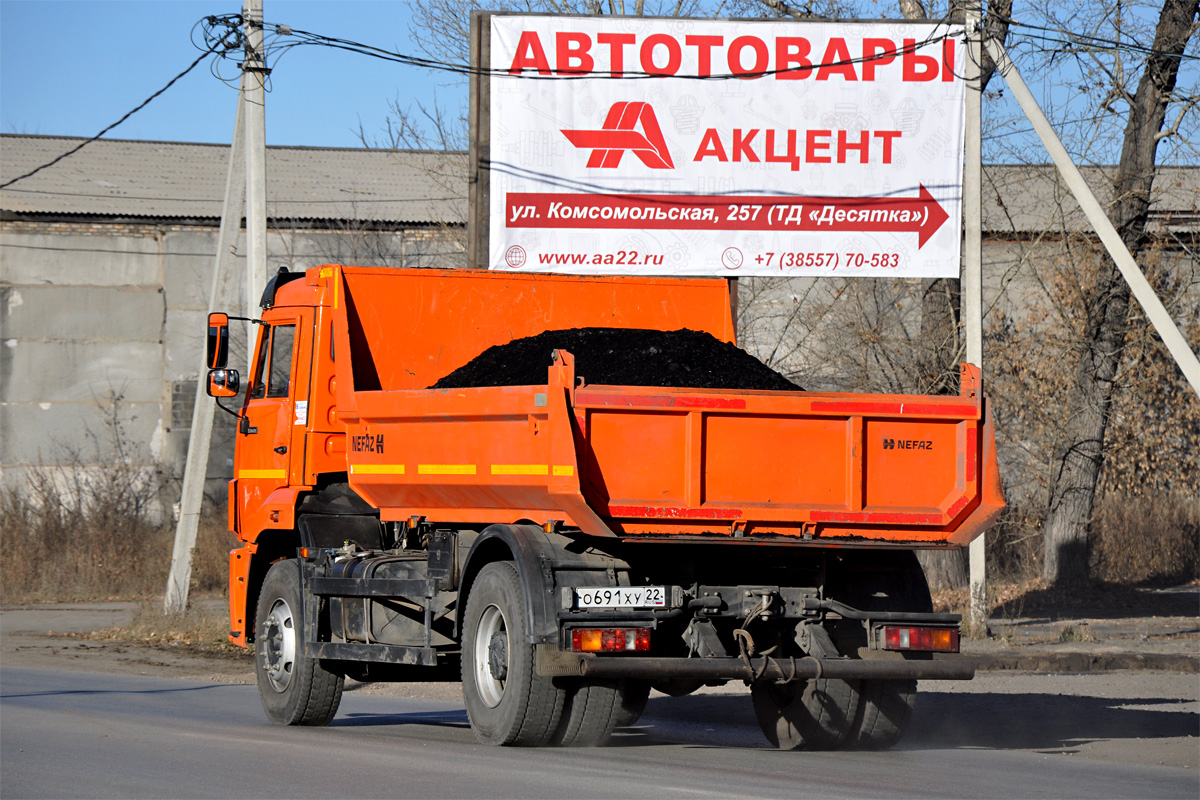 Алтайский край, № О 691 ХУ 22 — КамАЗ-53605-L4(19)
