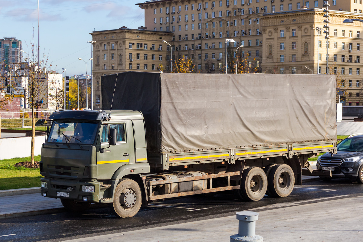 Тверская область, № У 081 РР 69 — КамАЗ-65117-A4(23)