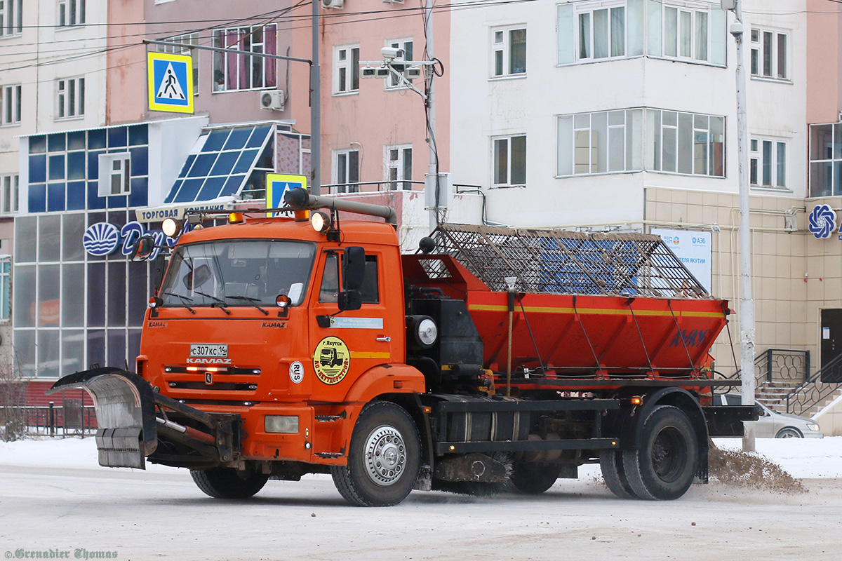 Саха (Якутия), № С 307 КС 14 — КамАЗ-43253-H3(99)