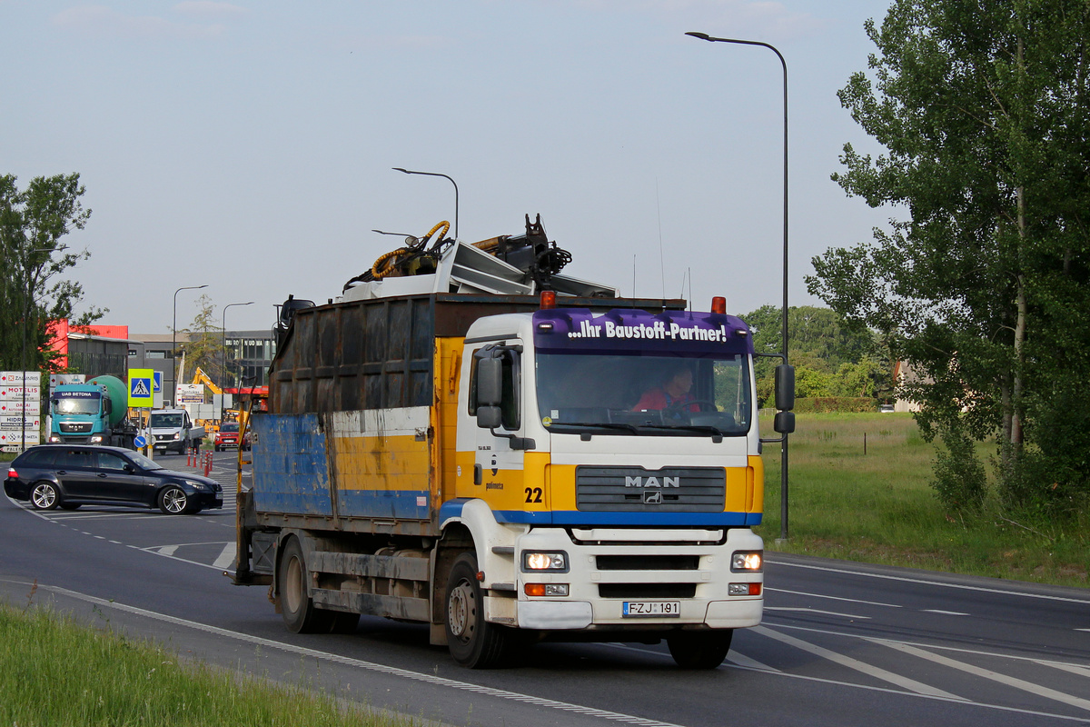 Литва, № FZJ 191 — MAN TGA 18.360
