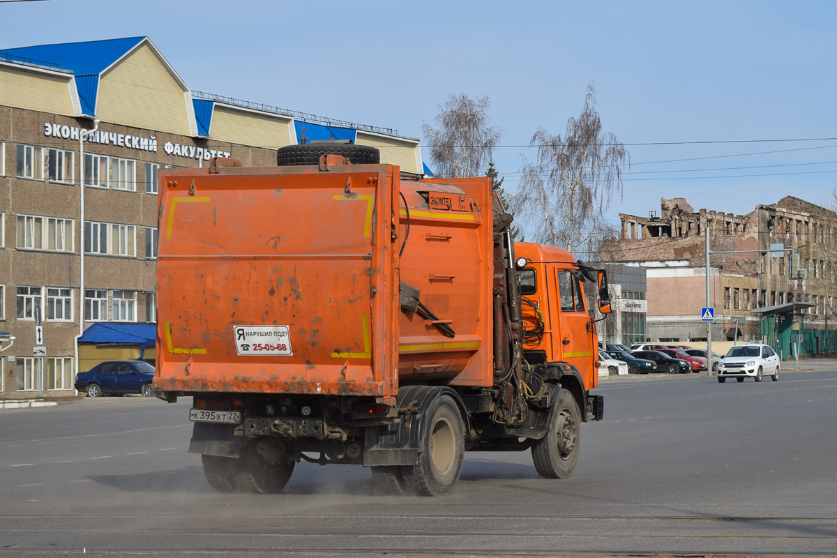Алтайский край, № К 395 ХТ 22 — КамАЗ-43255-A3(96)