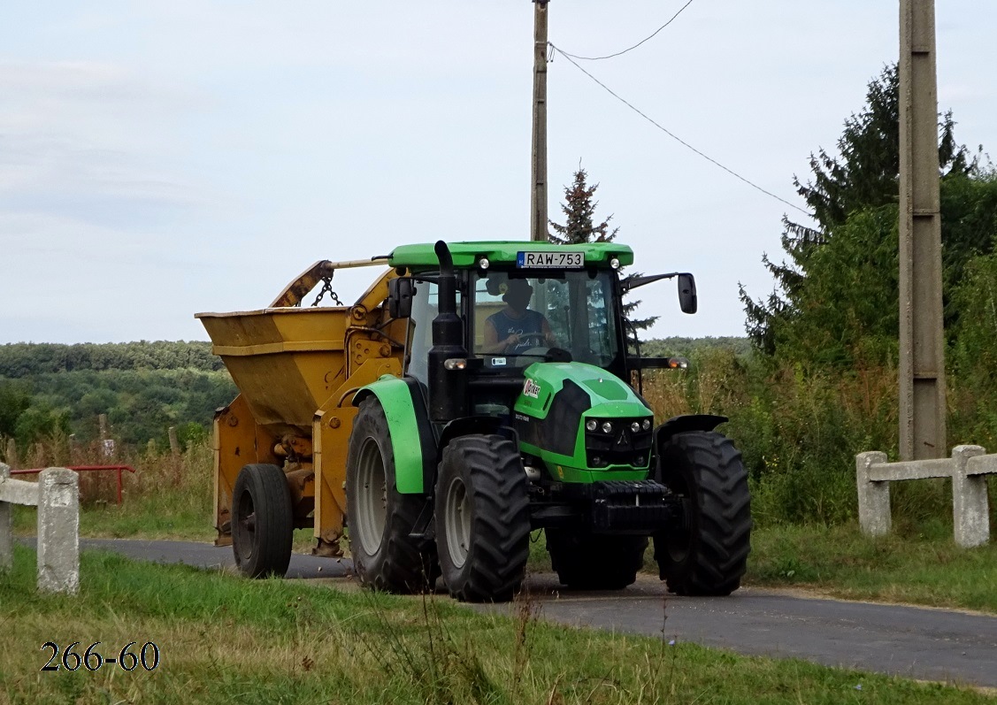 Венгрия, № RAW-753 — Deutz (общая модель); Венгрия — Сбор винограда в Венгрии