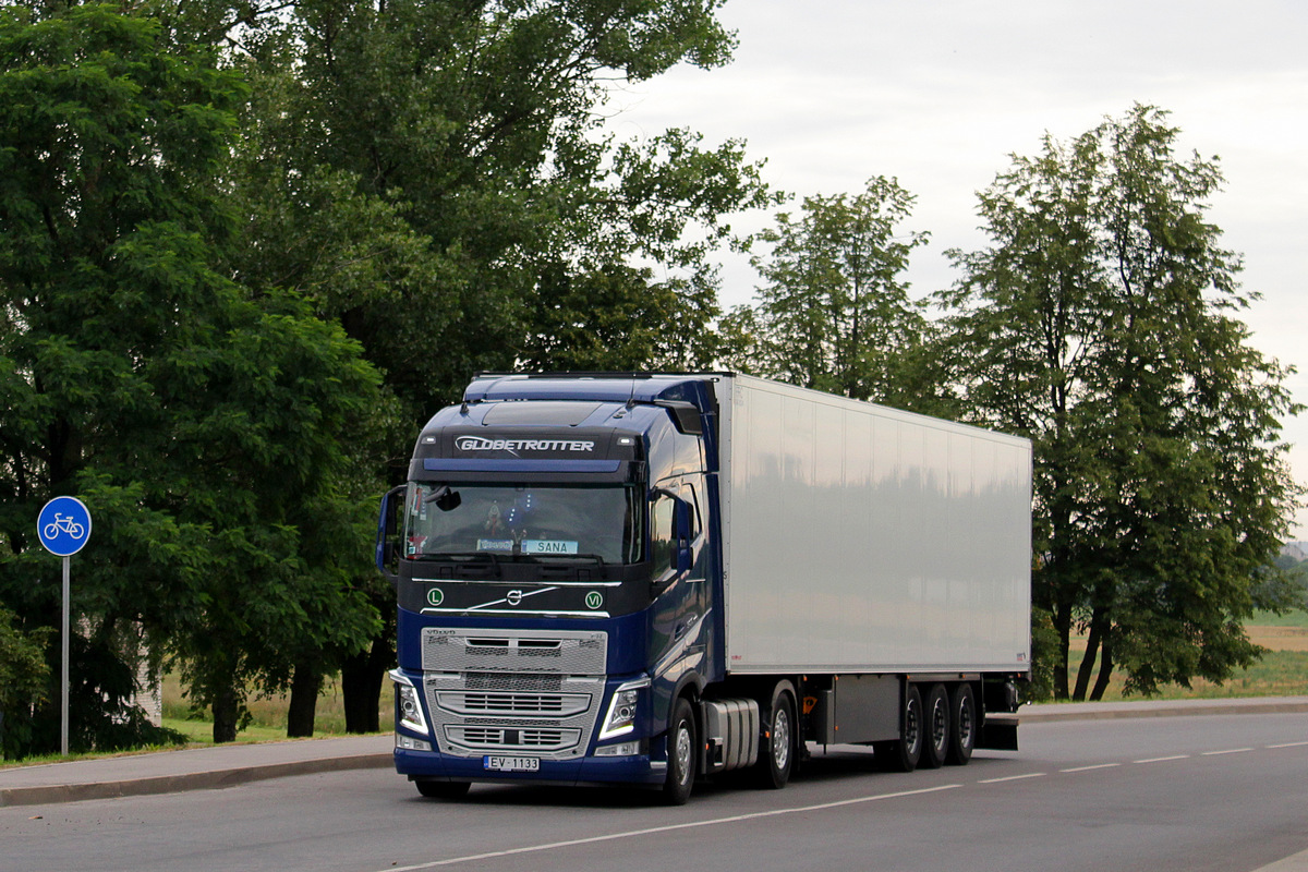 Латвия, № EV-1133 — Volvo ('2012) FH.500