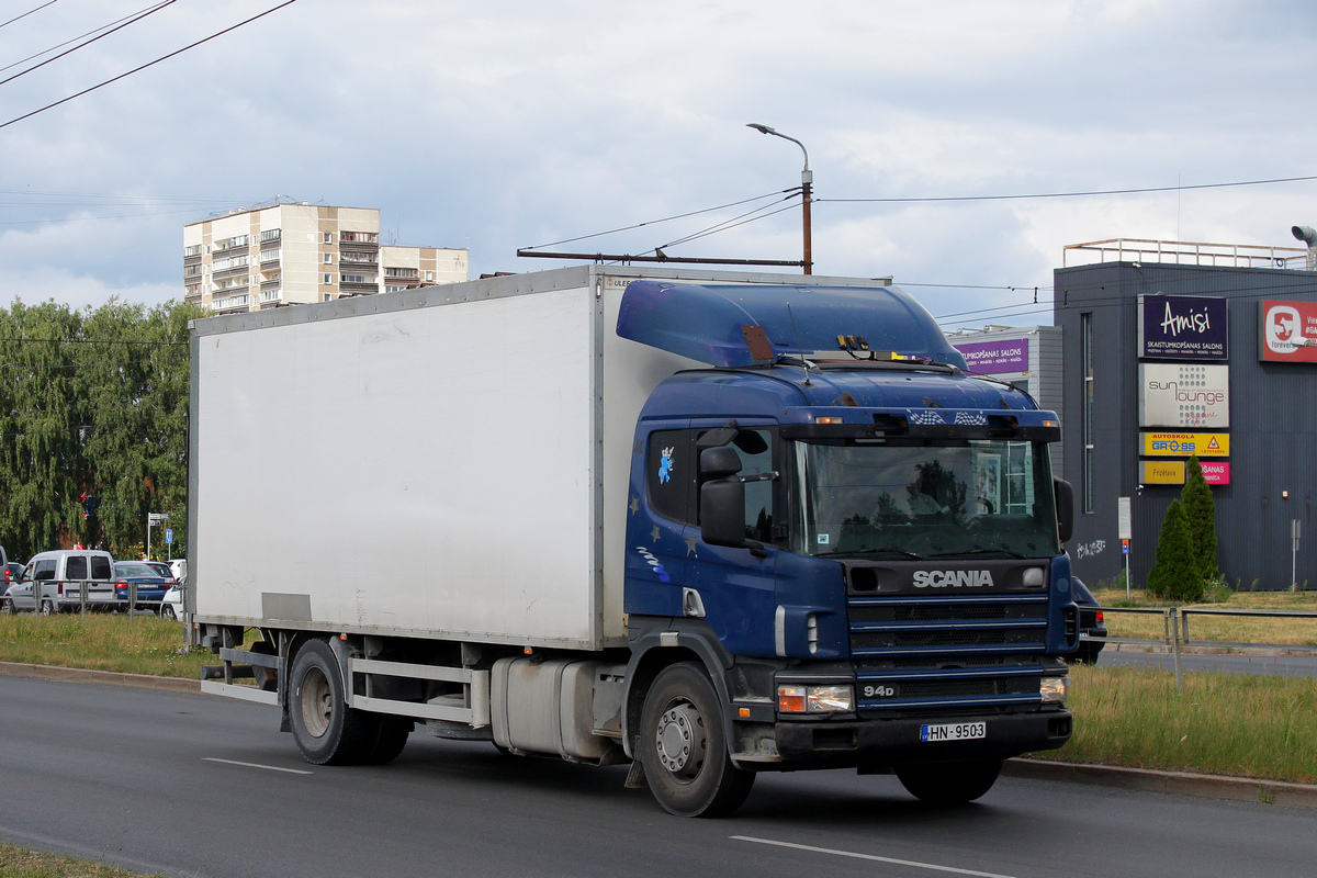 Латвия, № HN-9503 — Scania ('1996) P94D