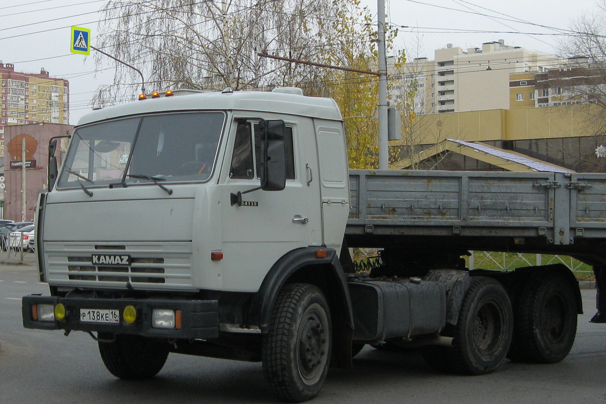 Татарстан, № Р 138 КЕ 16 — КамАЗ-54115 [541150]