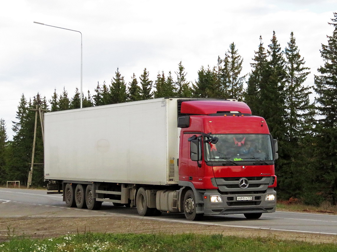 Санкт-Петербург, № Х 491 ТУ 178 — Mercedes-Benz Actros '09 1841 [Z9M]