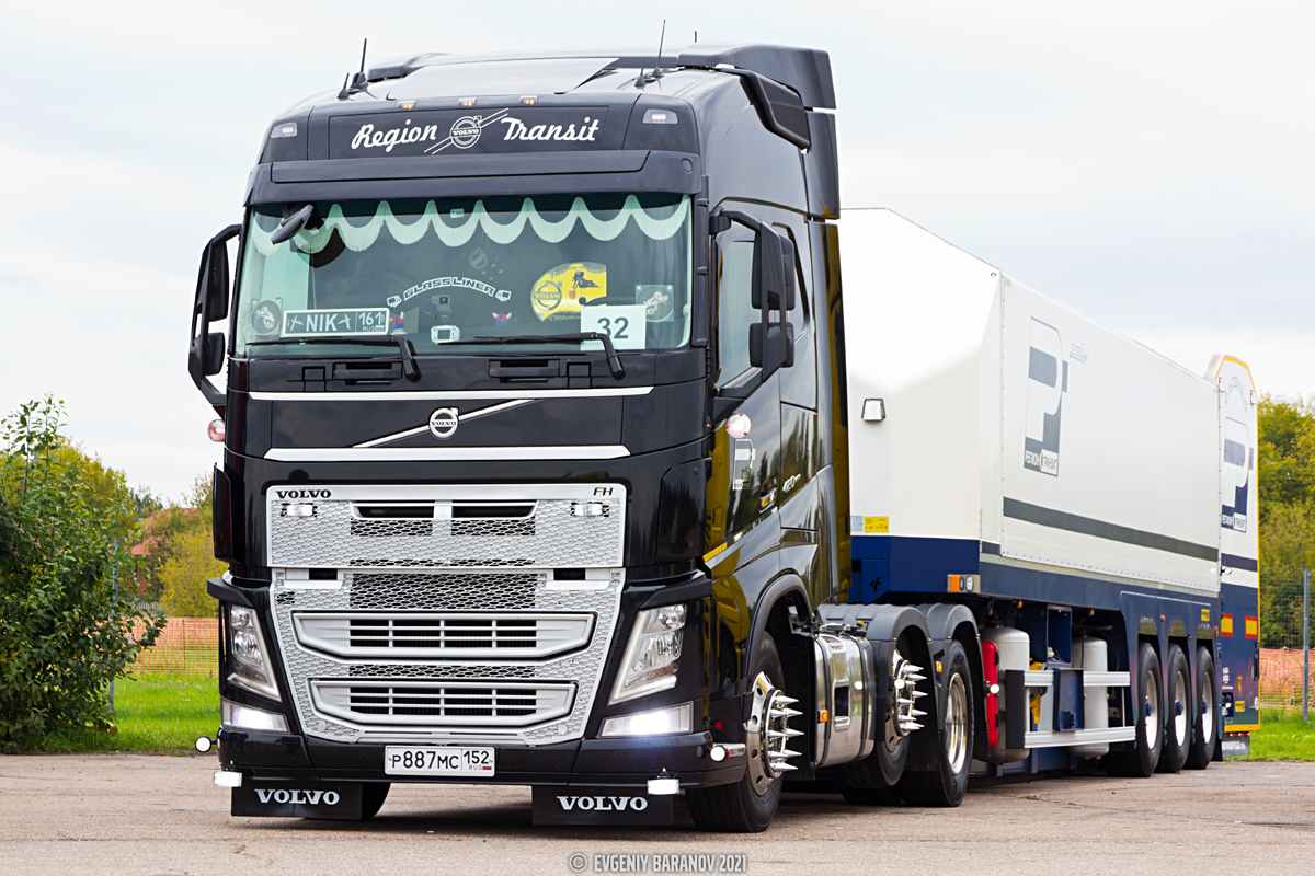 Нижегородская область, № Р 887 МС 152 — Volvo ('2012) FH.420 [X9P]; Московская область — Фестиваль Truckfest 2021 — сентябрь