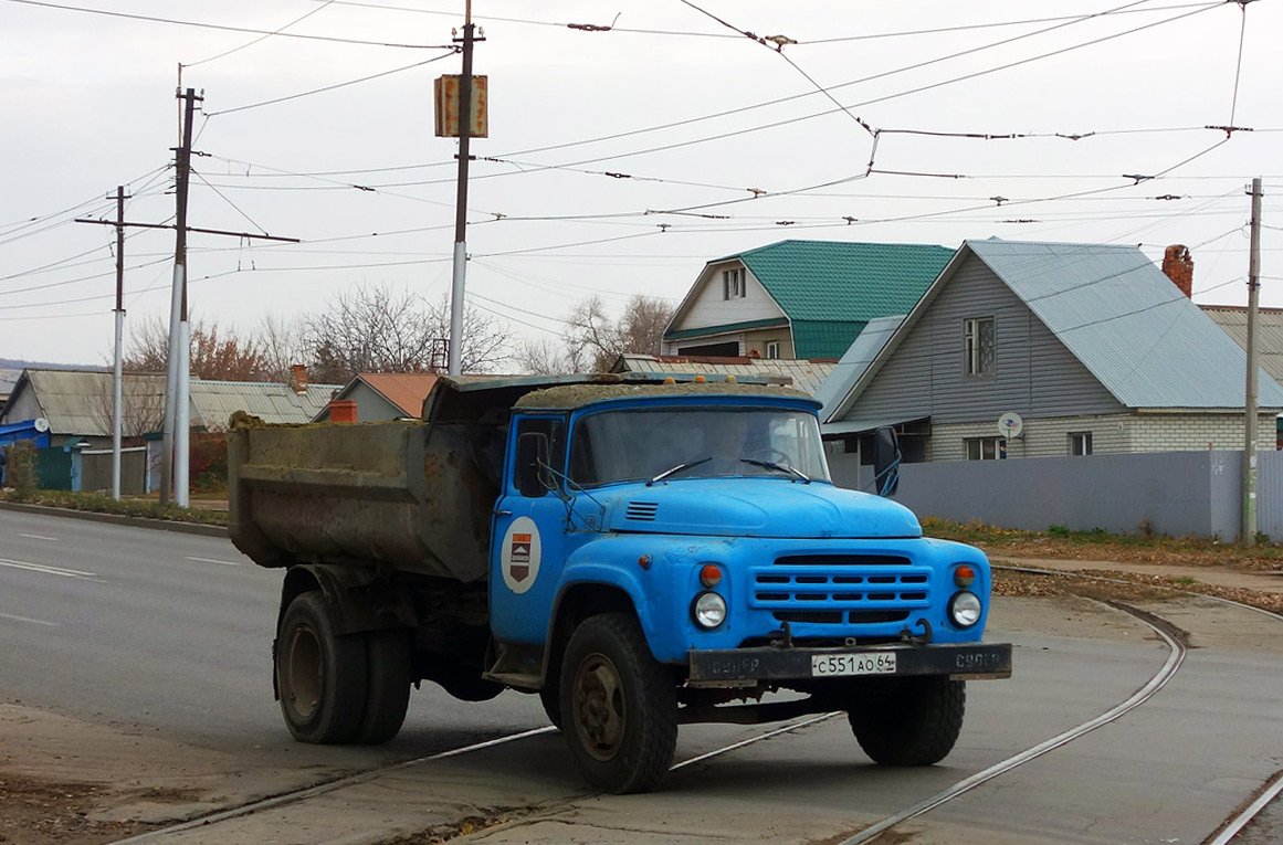 Саратовская область, № С 551 АО 64 — ЗИЛ-495710