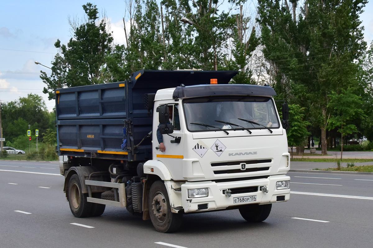 Волгоградская область, № Е 768 ОР 134 — КамАЗ-43253-G5(69)