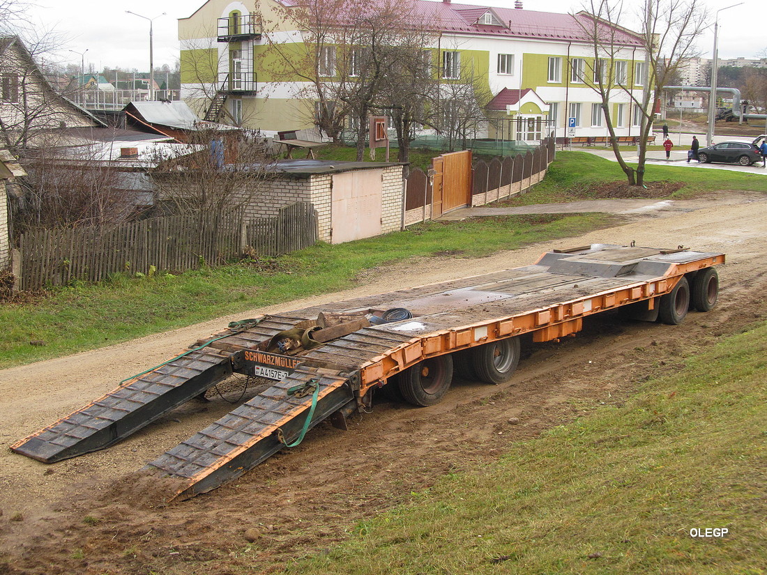Минск, № А 4157 Е-7 — Schwarzmüller (общ.м) [TRG,VAV,W09-S09]