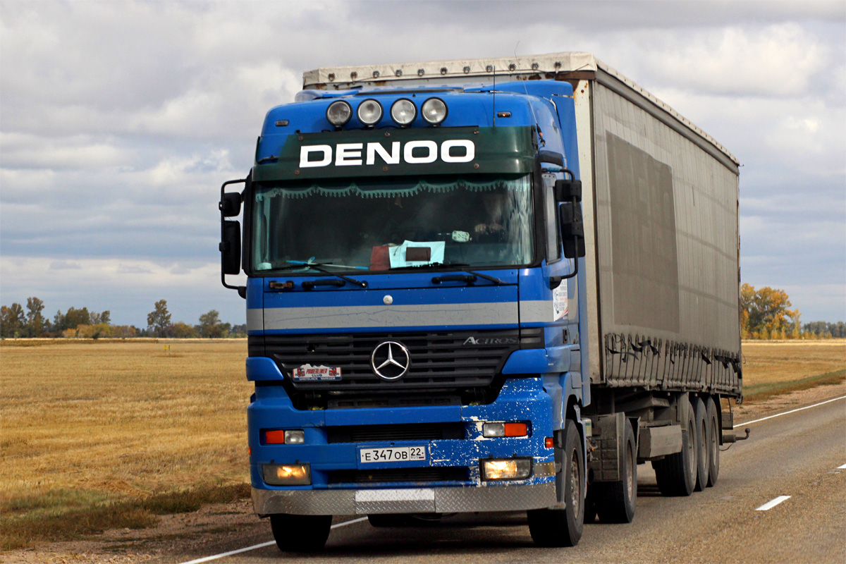 Алтайский край, № Е 347 ОВ 22 — Mercedes-Benz Actros ('1997) 1840