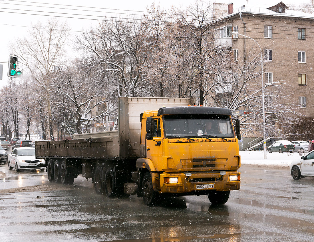 Башкортостан, № О 002 ЕТ 102 — КамАЗ-65116-N3(78)