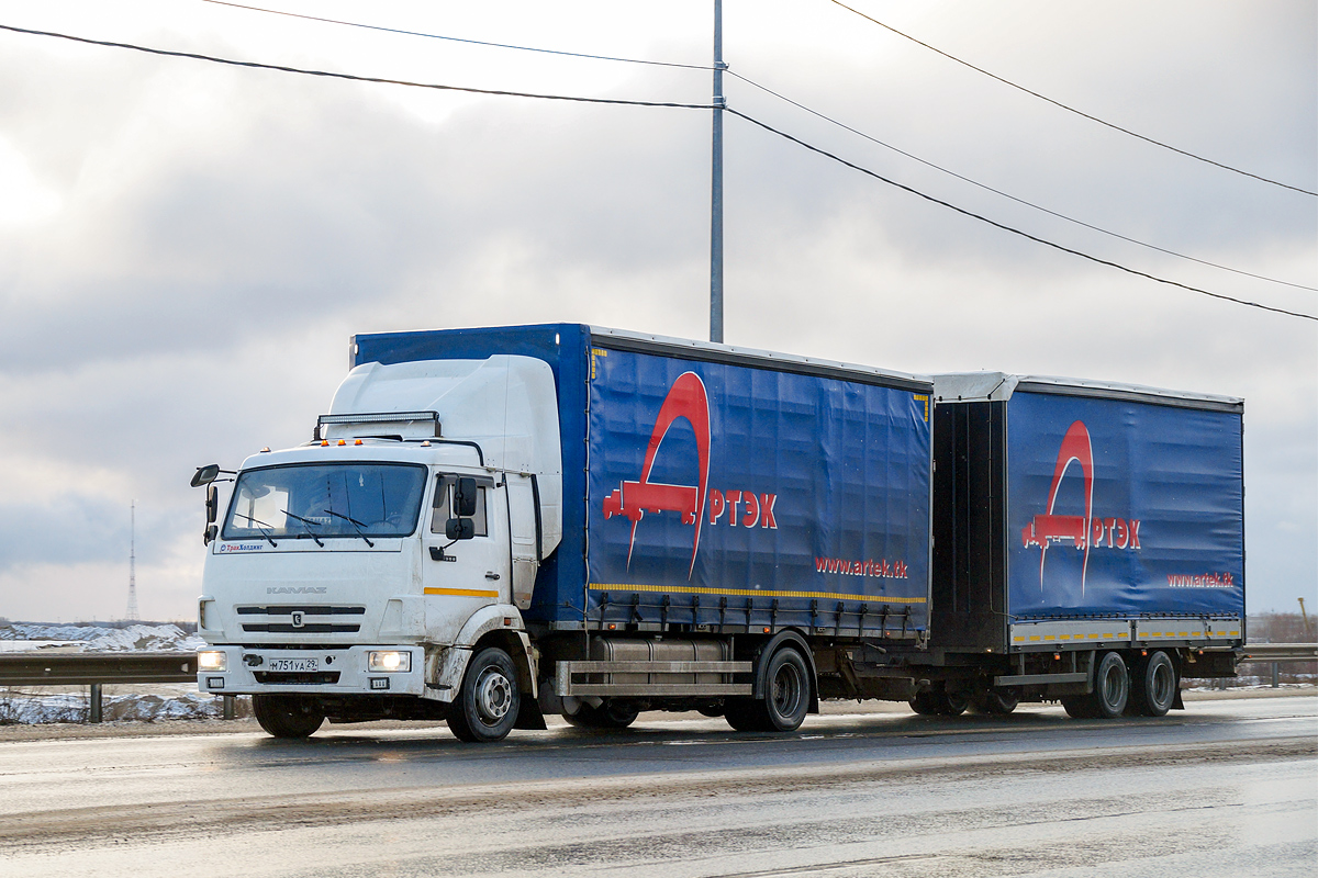 Архангельская область, № М 751 УА 29 — КамАЗ-4308-G5(69)