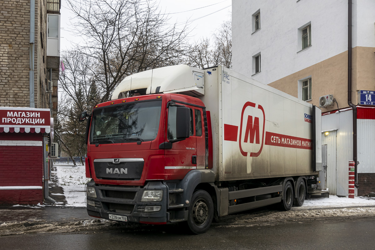 Башкортостан, № У 228 ОМ 102 — MAN TGS 28.360
