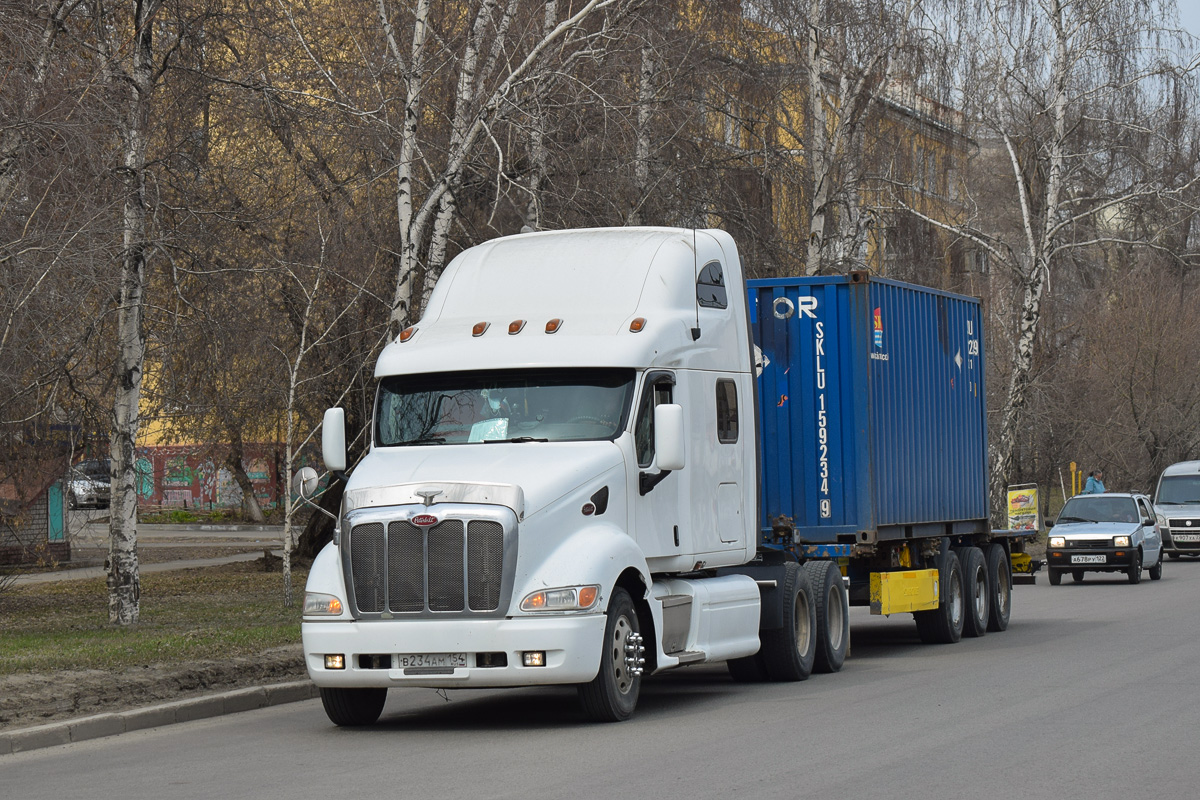 Новосибирская область, № В 234 АМ 154 — Peterbilt 387