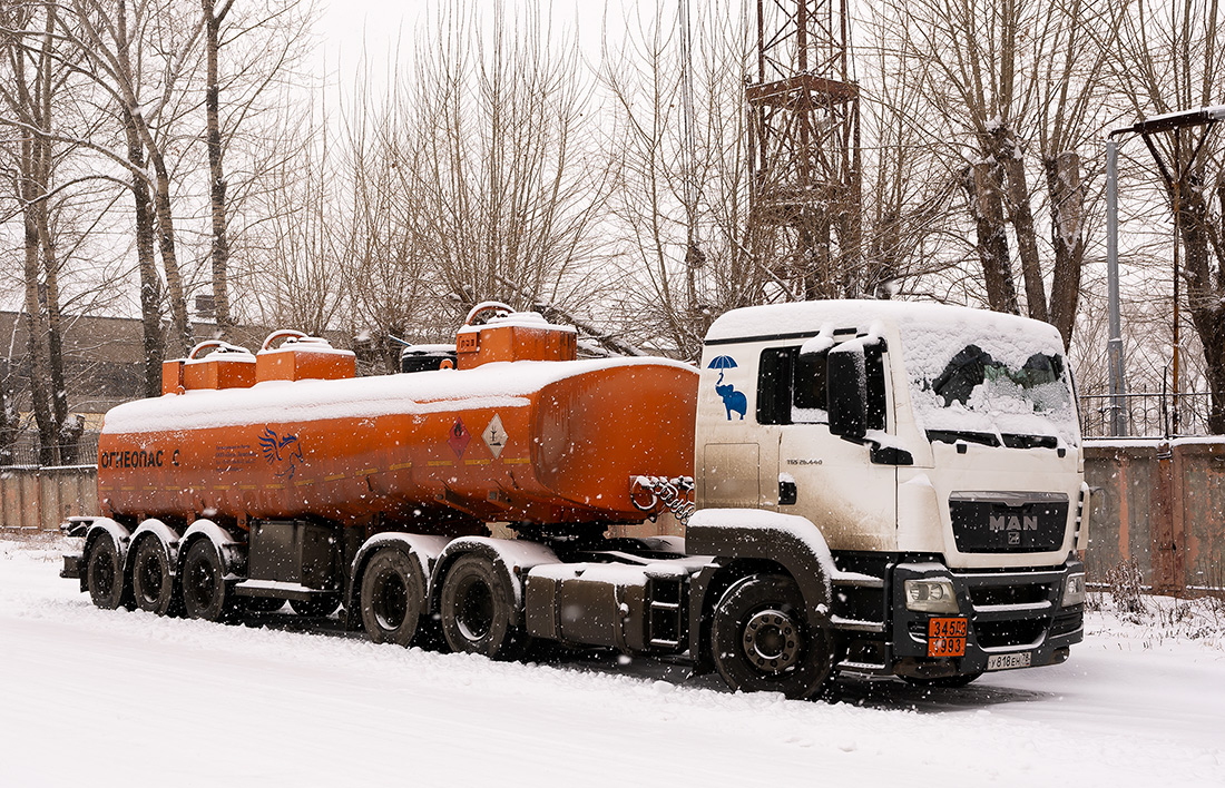 Башкортостан, № У 818 ЕН 78 — MAN TGS 26.440