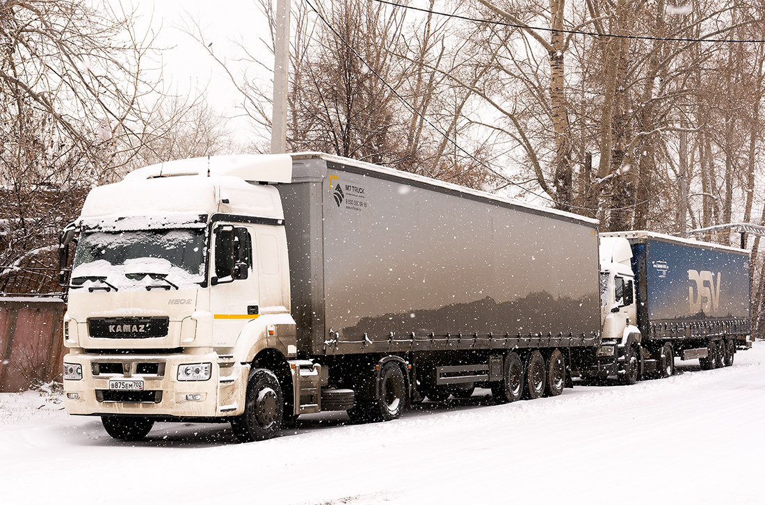 Башкортостан, № В 875 ЕМ 702 — КамАЗ-5490-S5(87)