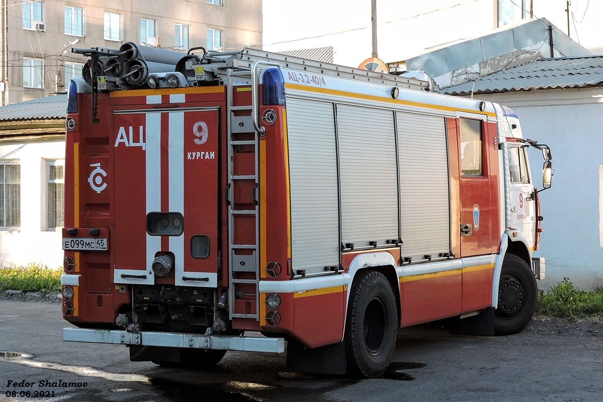 Курганская область, № Е 099 МС 45 — КамАЗ-43253-A3(96)