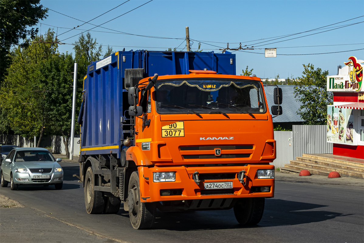 Башкортостан, № А 274 ОС 702 — КамАЗ-53605-A5(48)