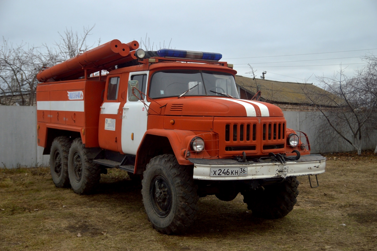 Воронежская область, № Х 246 КН 36 — ЗИЛ-131 (общая модель)