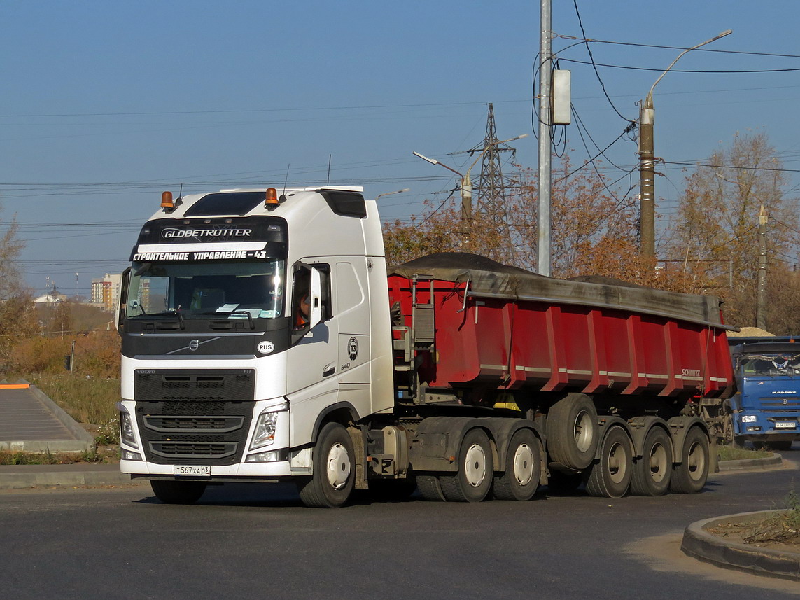 Кировская область, № Т 567 ХА 43 — Volvo ('2012) FH.540