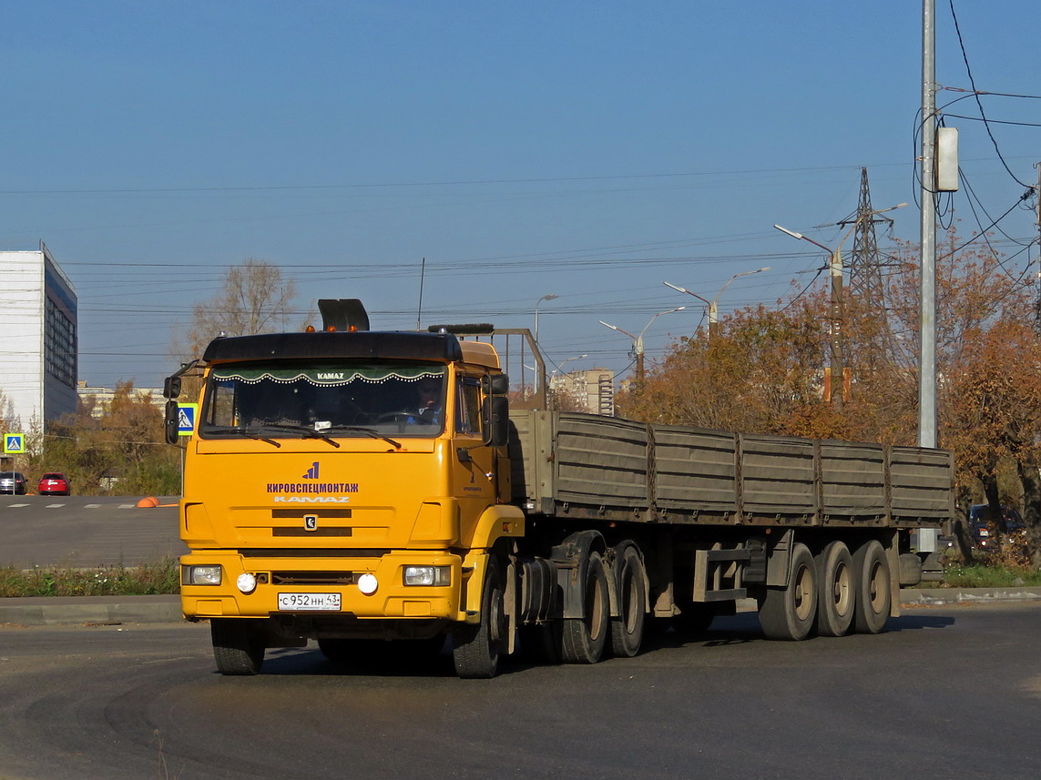 Кировская область, № С 952 НН 43 — КамАЗ-65116-N3(78)