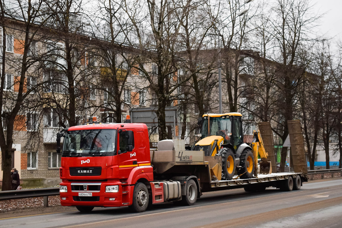 Санкт-Петербург, № О 834 НО 198 — КамАЗ-5490-S5(87)