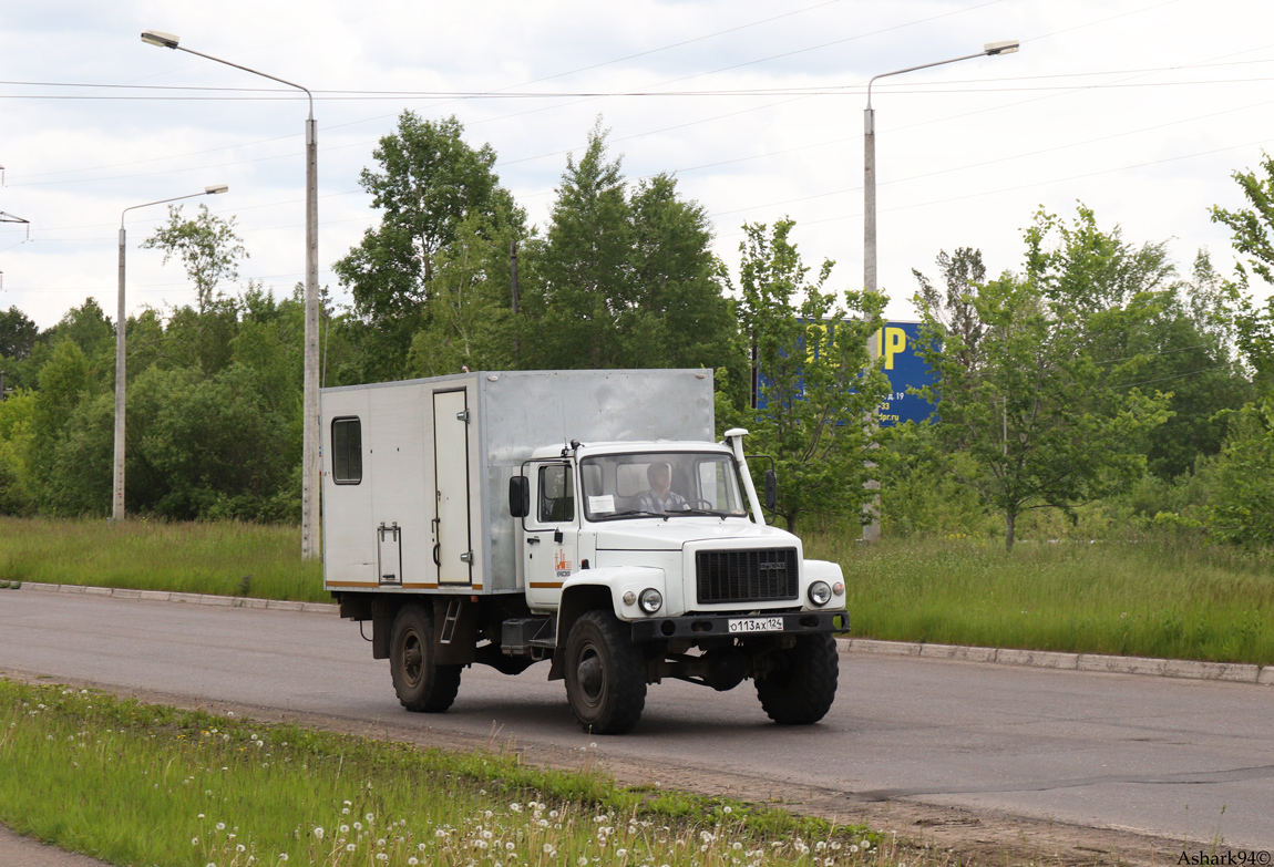 Красноярский край, № О 113 АХ 124 — ГАЗ-33081 «Садко»