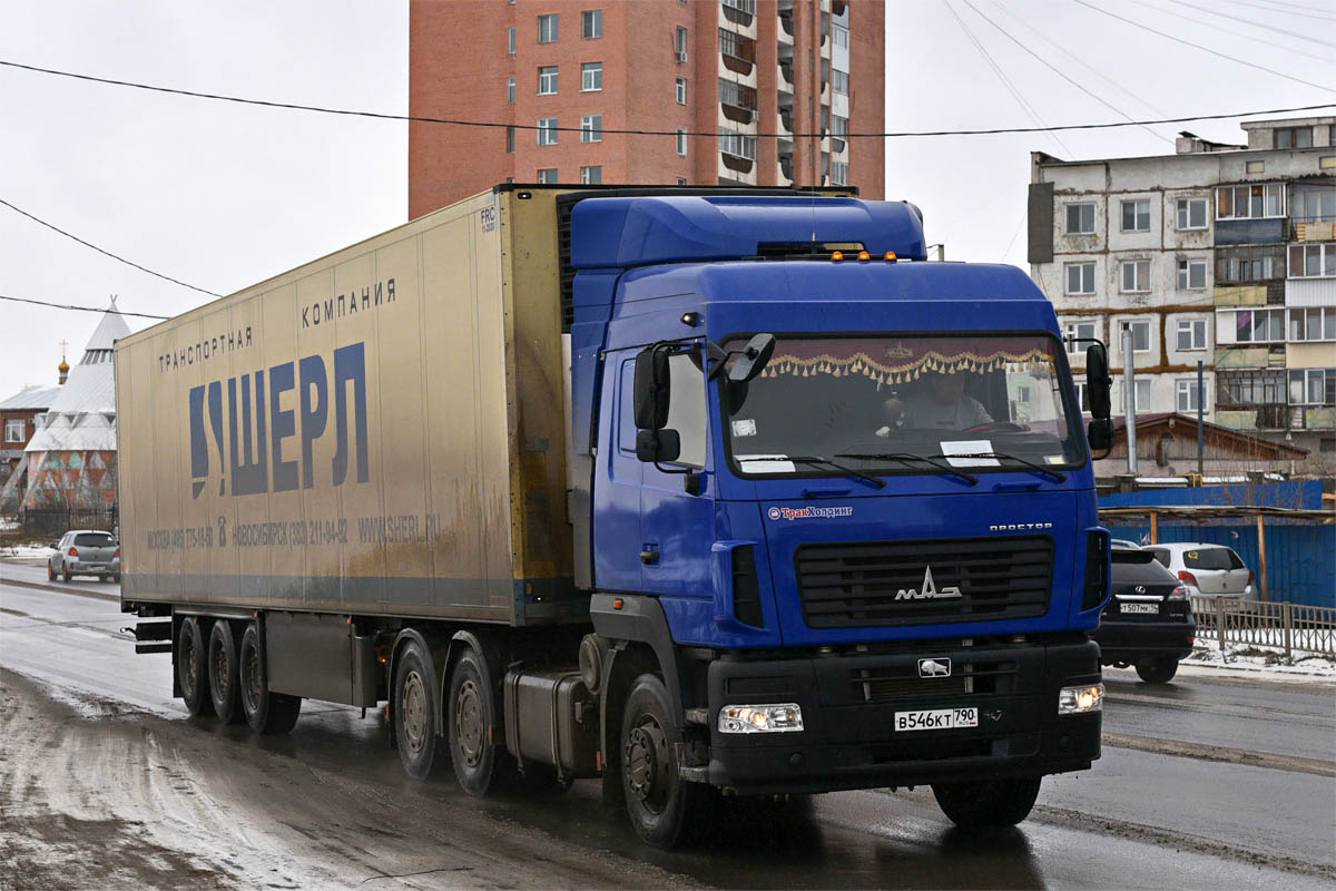 Московская область, № В 546 КТ 790 — МАЗ-643028