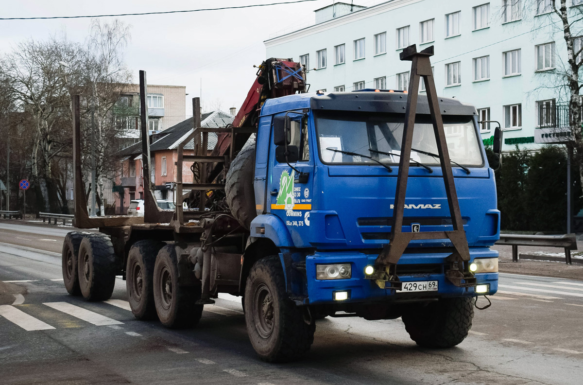 Тверская область, № С 429 СН 69 — КамАЗ-43118-RR(76) [431185-R]