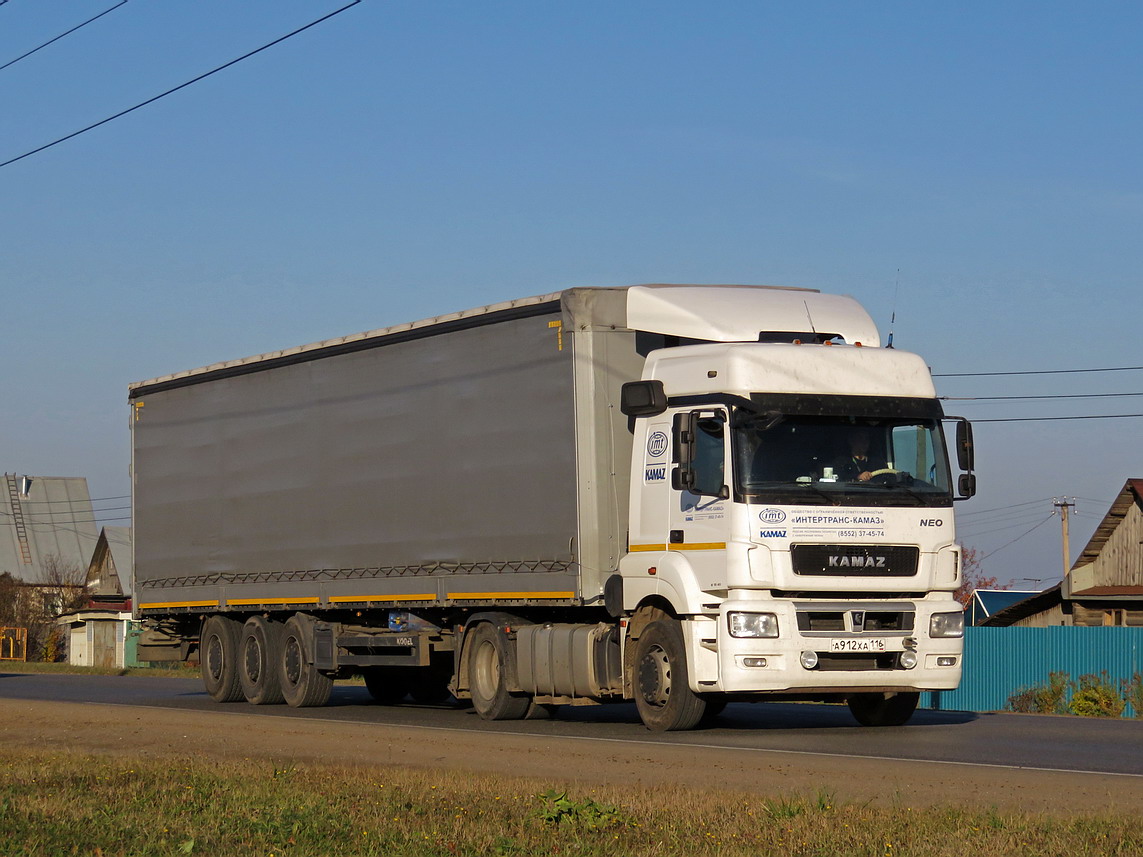 Татарстан, № А 912 ХА 116 — КамАЗ-5490-S5(87)