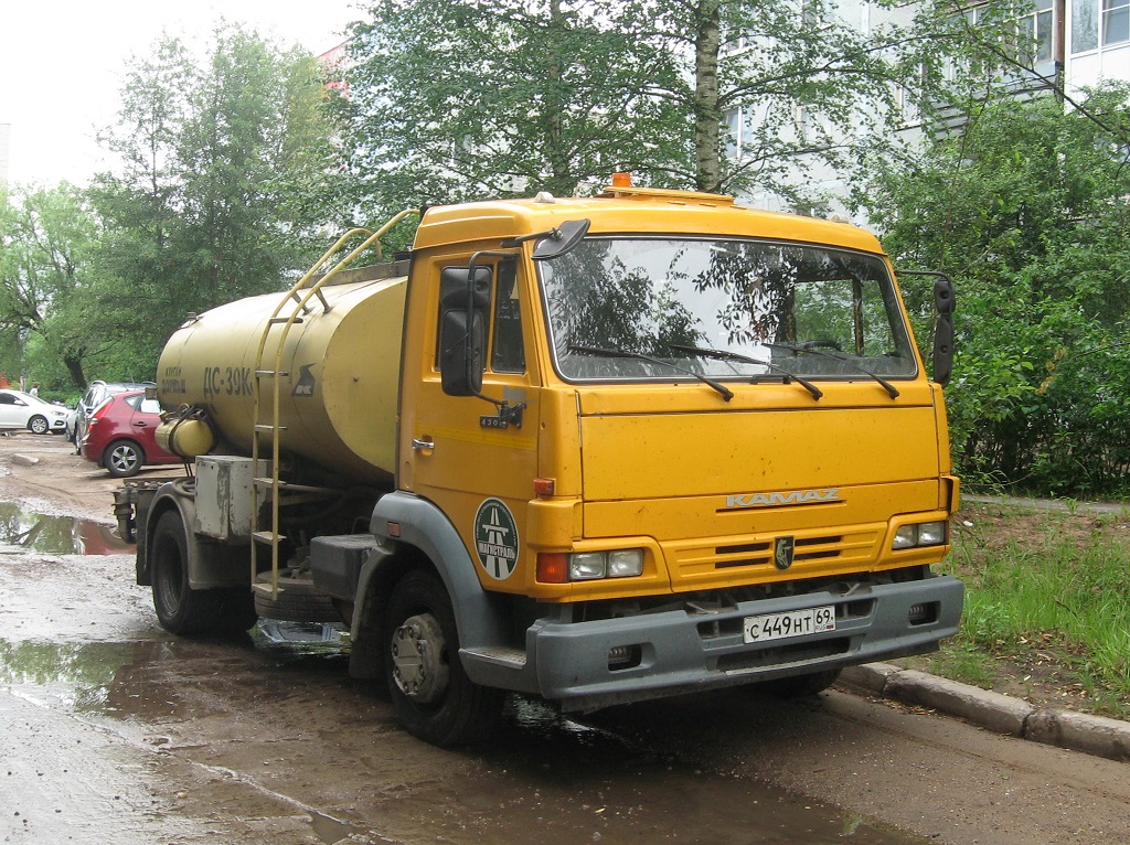 Тверская область, № С 449 НТ 69 — КамАЗ-4308-H3(99)