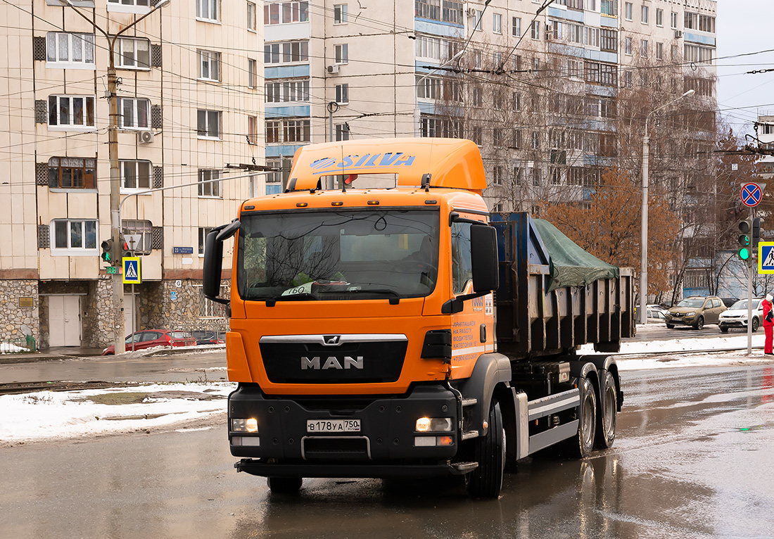 Московская область, № В 178 УА 750 — MAN TGS 28.440