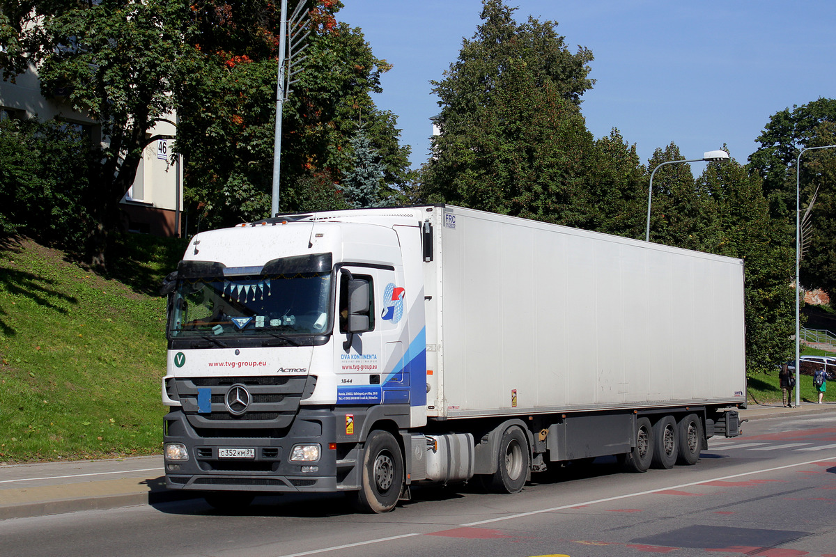 Калининградская область, № С 352 КМ 39 — Mercedes-Benz Actros '09 1844 [Z9M]