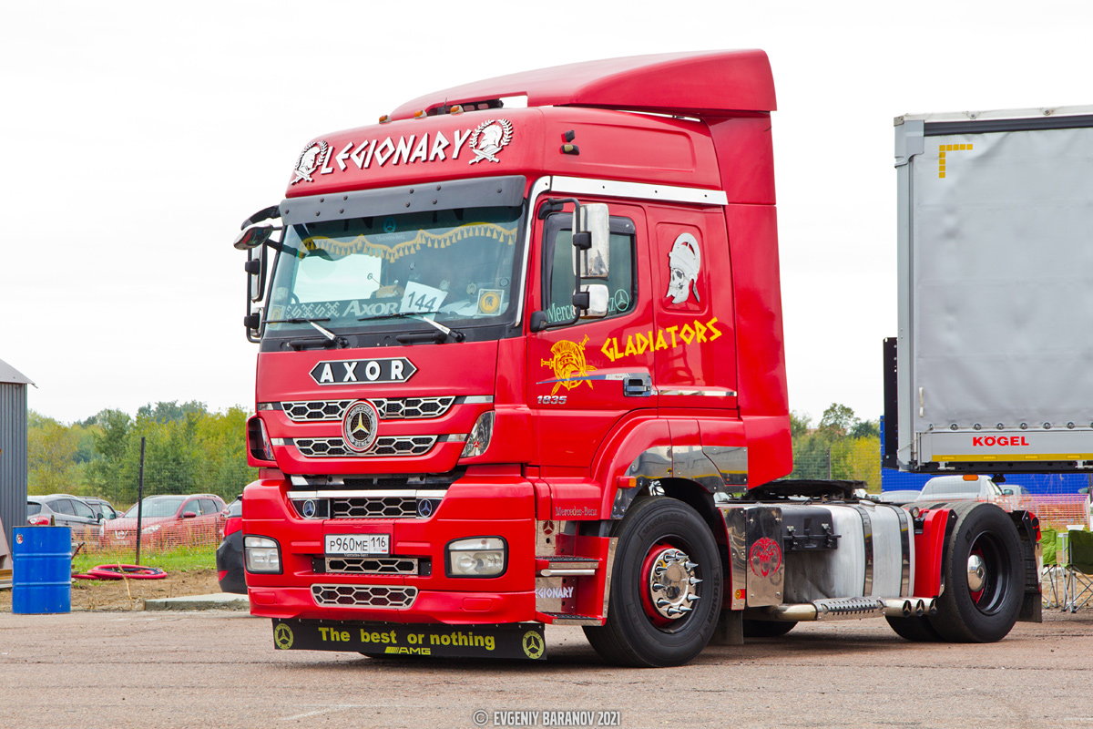 Татарстан, № Р 960 МЕ 116 — Mercedes-Benz Axor 1835 [Z9M]; Московская область — Фестиваль Truckfest 2021 — сентябрь