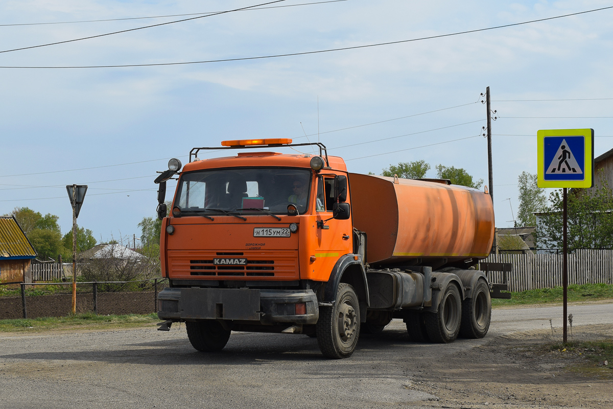 Алтайский край, № Н 115 УМ 22 — КамАЗ-65115-D3(97)