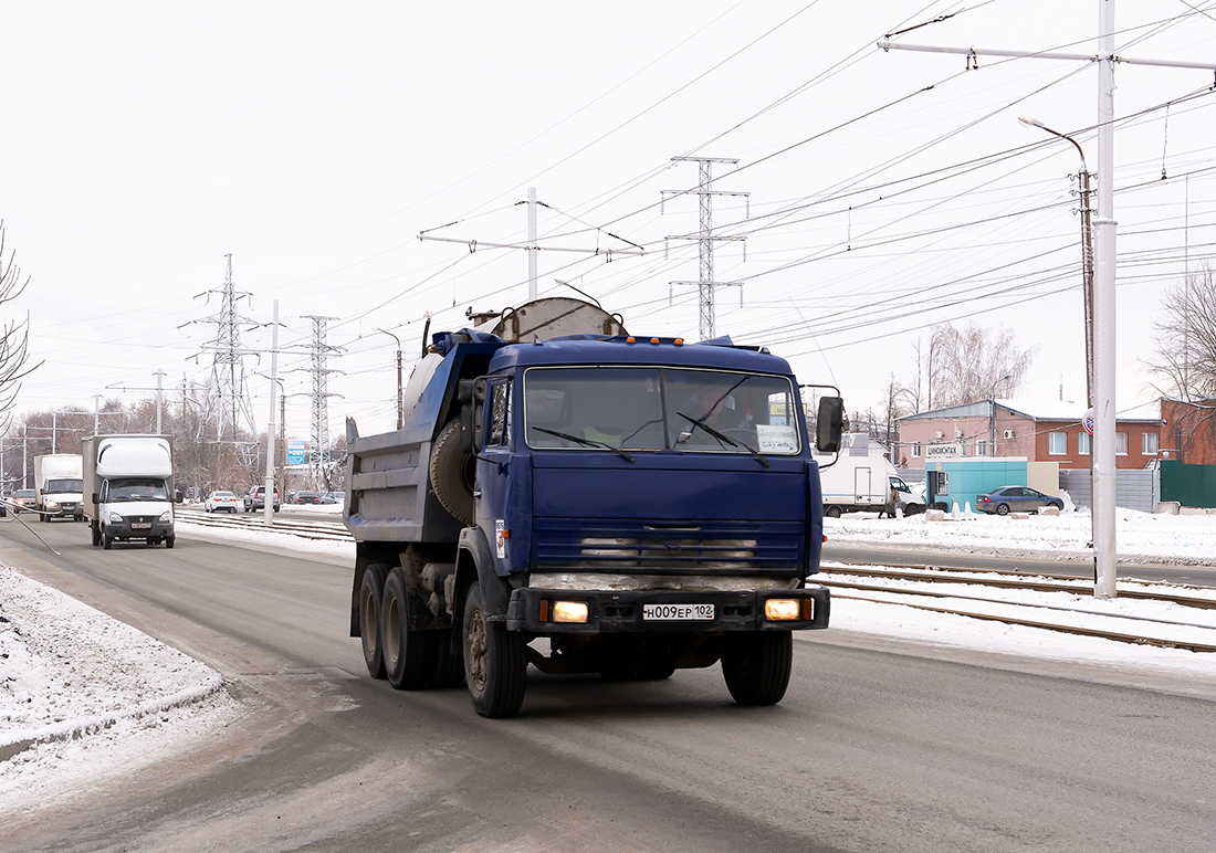 Башкортостан, № Н 009 ЕР 102 — КамАЗ-55111 [551110]