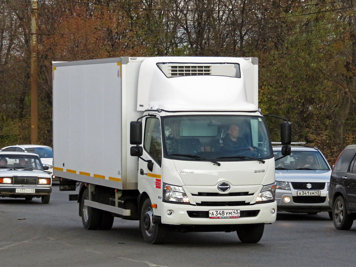 Кировская область, № А 348 УМ 43 — Hino (общая модель)