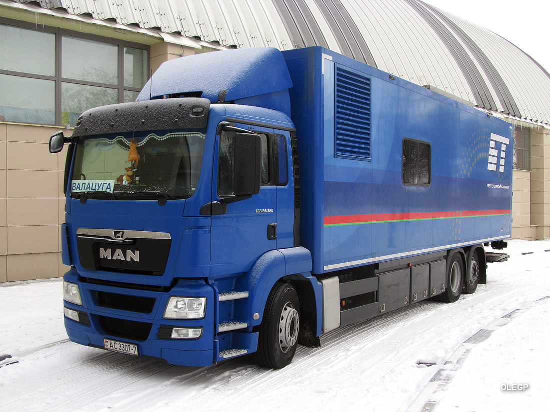 Минск, № АС 3307-7 — MAN TGS 26.320