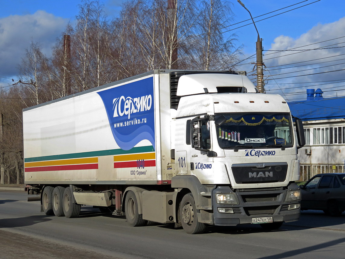 Иркутская область, № А 247 ЕУ 138 — MAN TGS 19.400