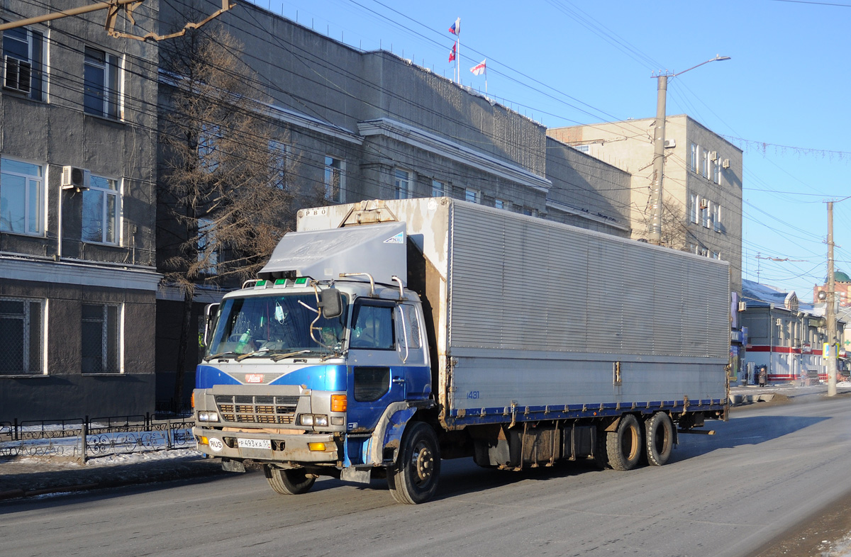 Омская область, № Р 493 КА 55 — Hino FW