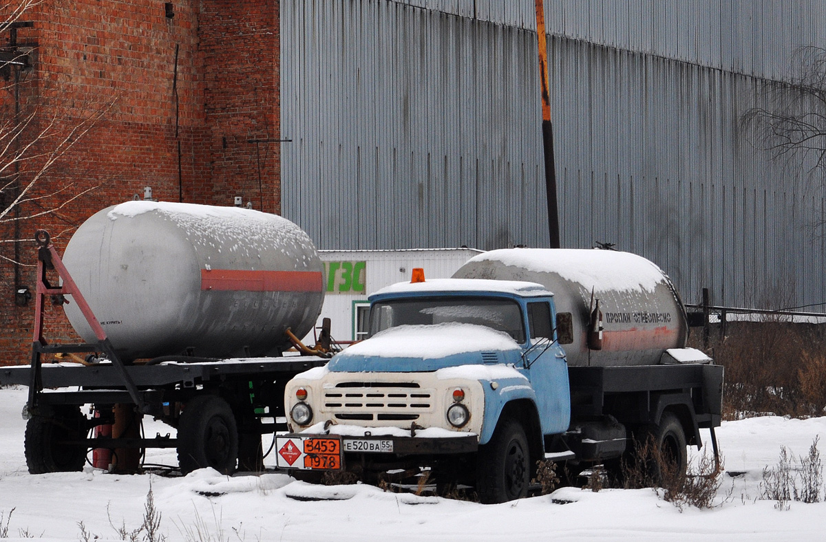 Омская область, № Е 520 ВА 55 — ЗИЛ-130 (общая модель)