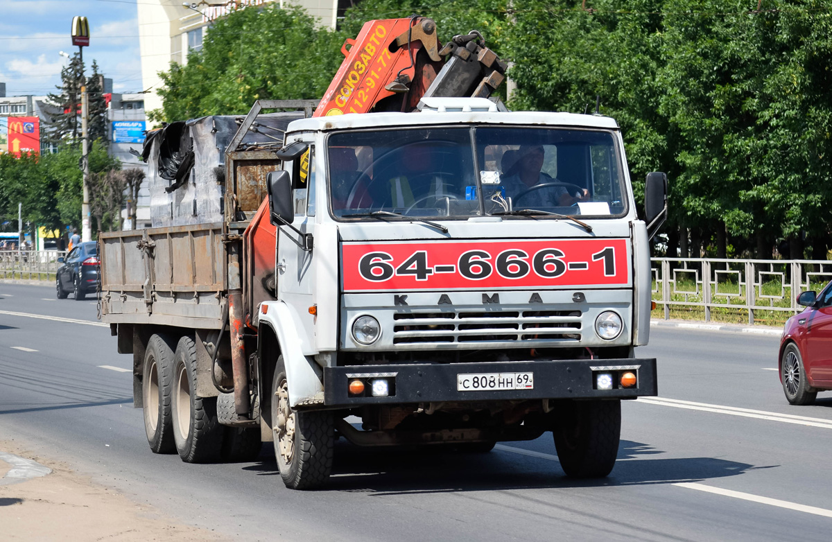 Тверская область, № С 808 НН 69 — КамАЗ-5320