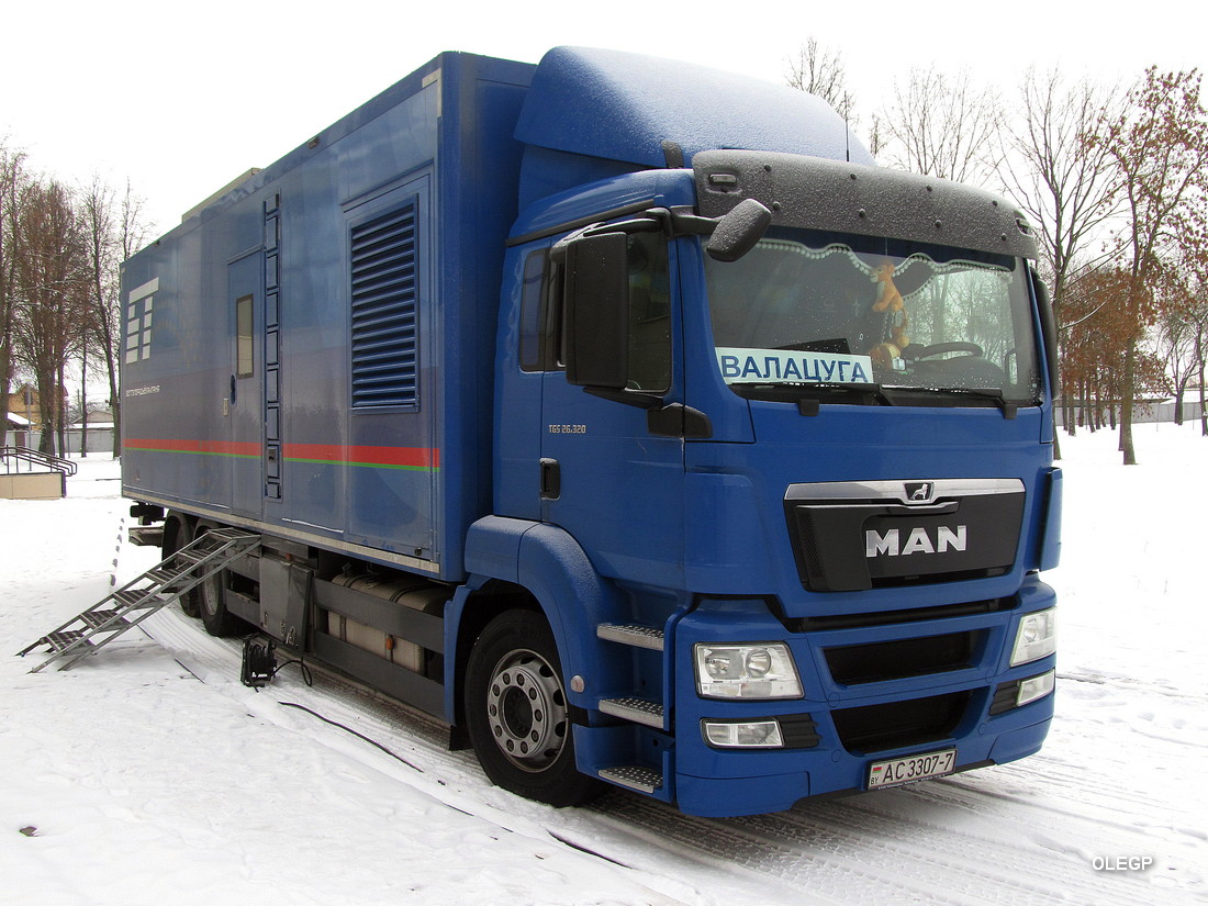 Минск, № АС 3307-7 — MAN TGS 26.320