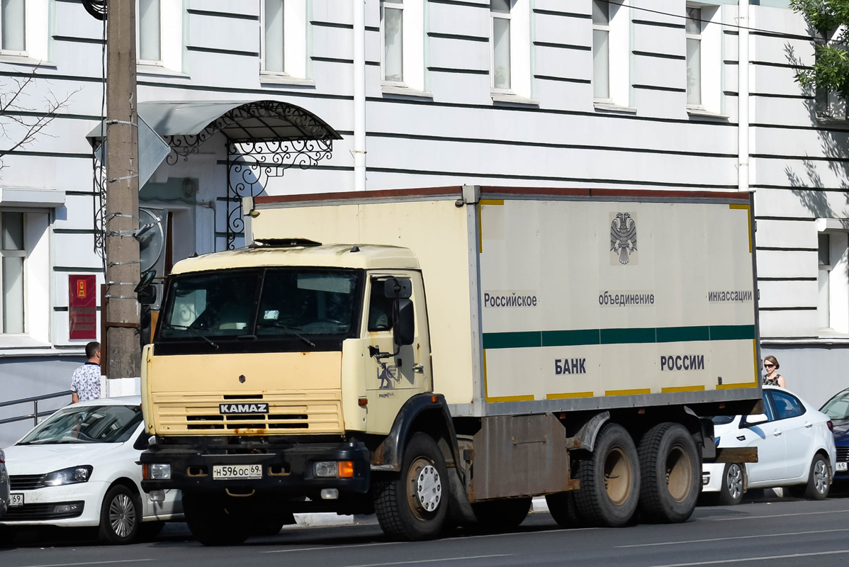 Тверская область, № Н 596 ОС 69 — КамАЗ-65115-D3(97)