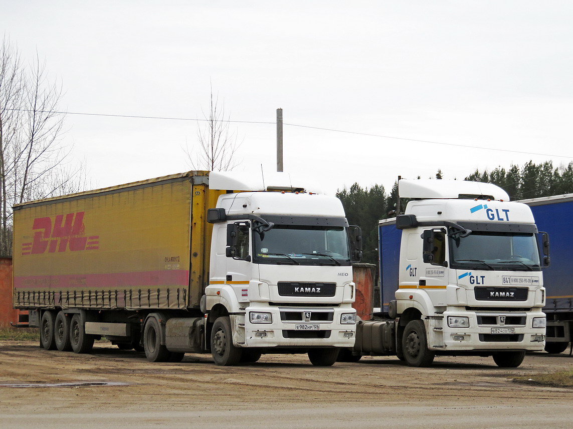 Ставропольский край, № Е 982 НР 126 — КамАЗ-5490-S5(87)