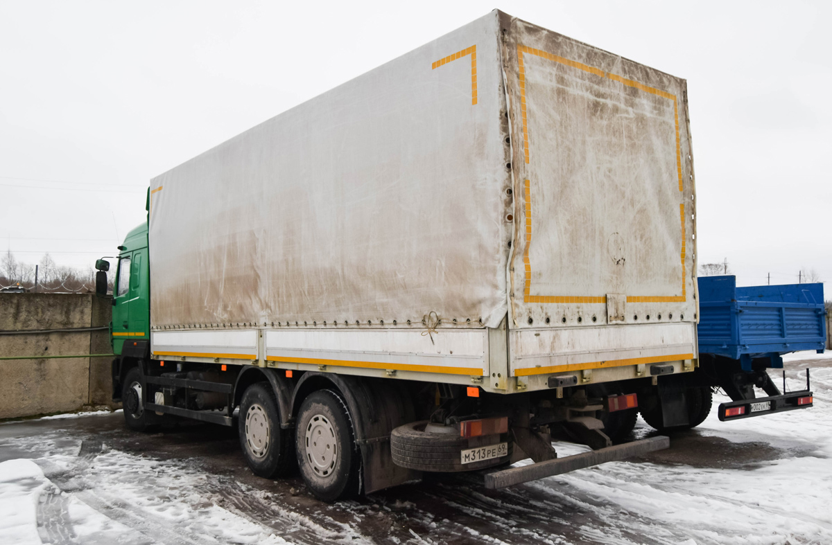 Тверская область, № М 313 РЕ 69 — МАЗ-6312B9