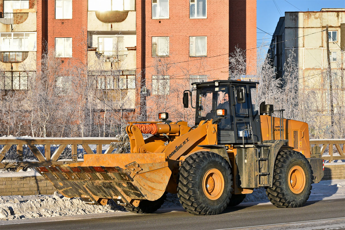 Саха (Якутия), № 8383 РО 14 — Lonking / Longgong (общая модель)